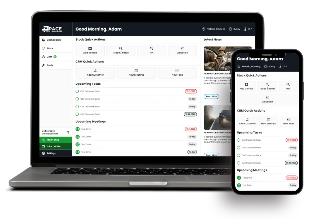 graphical user interface, website