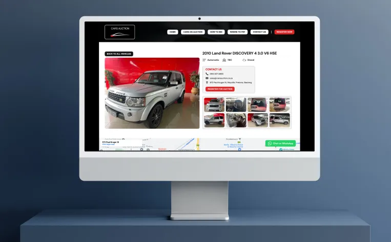 graphical user interface, website