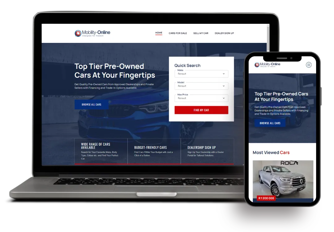 graphical user interface, website