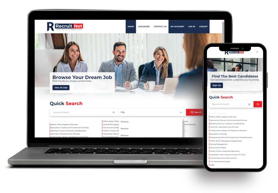graphical user interface, website
