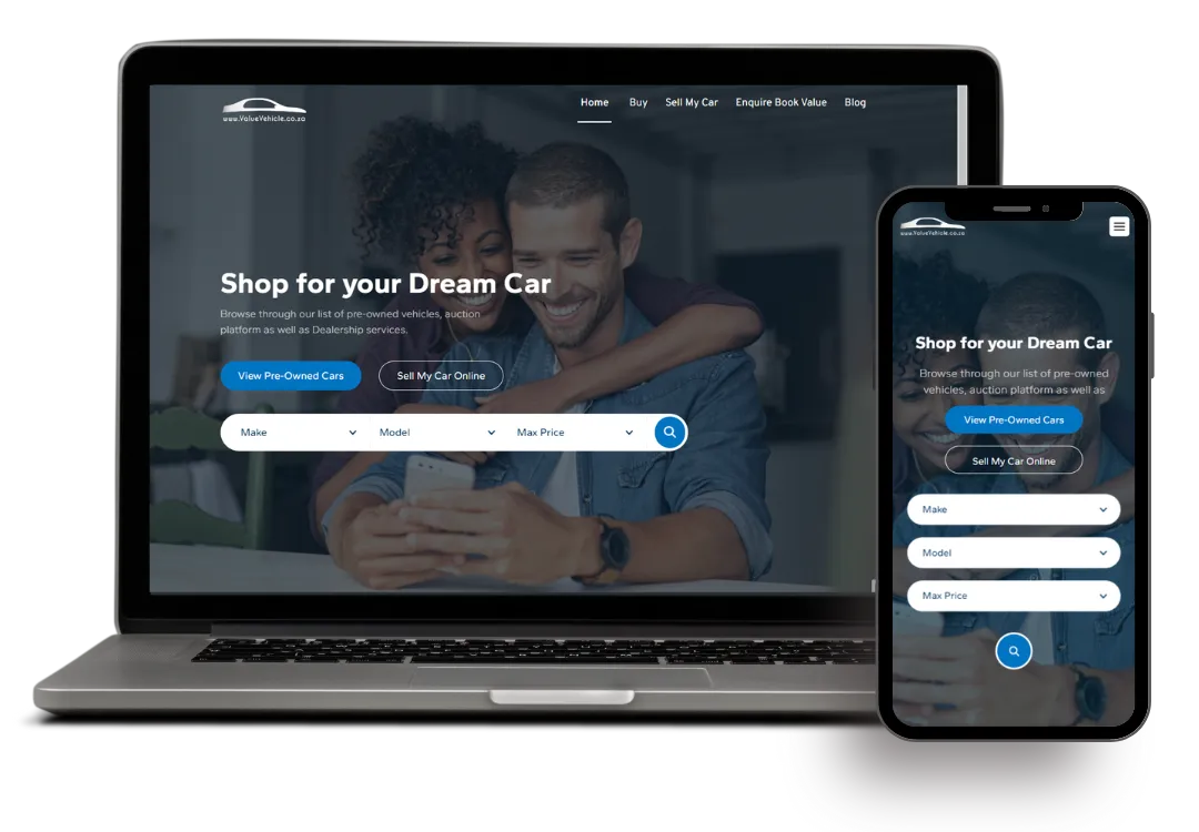 graphical user interface, website