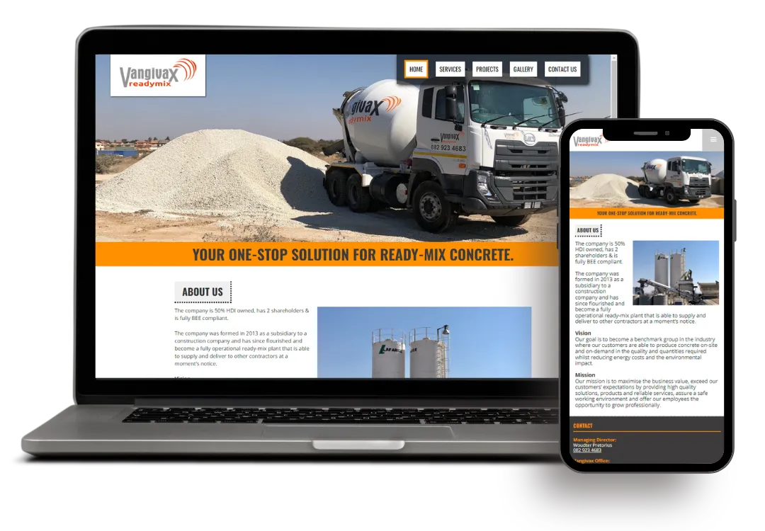 graphical user interface, website