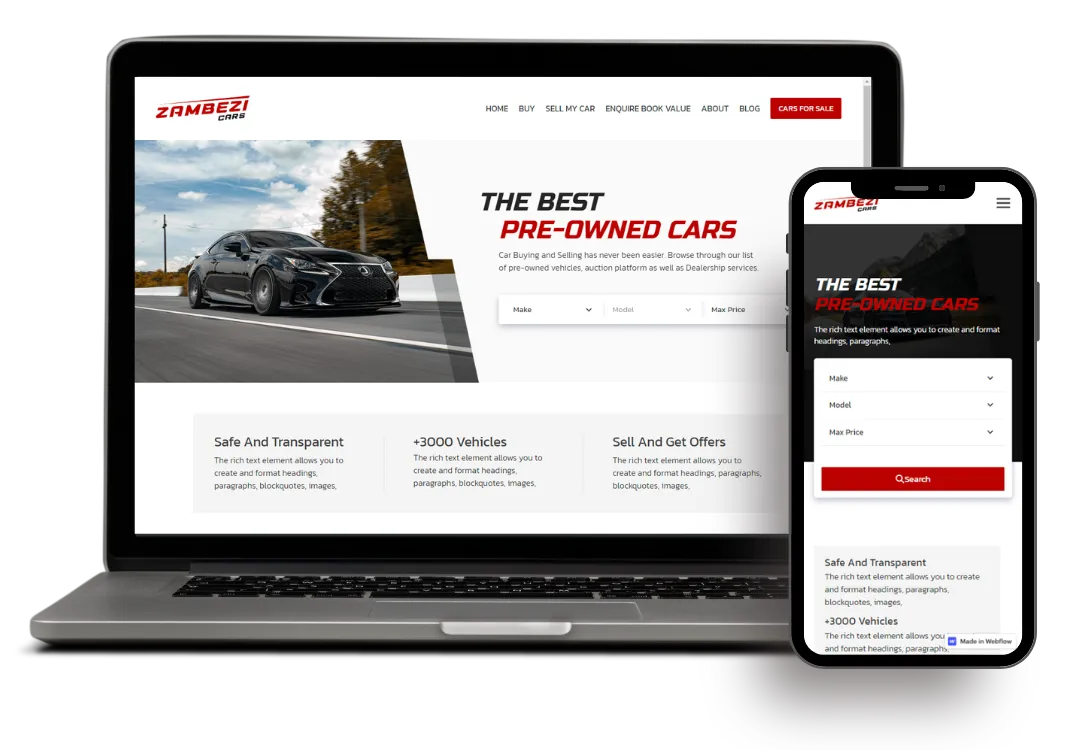 graphical user interface, website